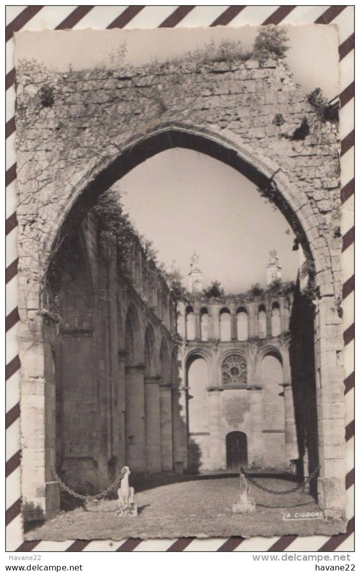 6AI3593 VALMONT LES RUINES DE L'ABBAYE 2 Scans - Valmont