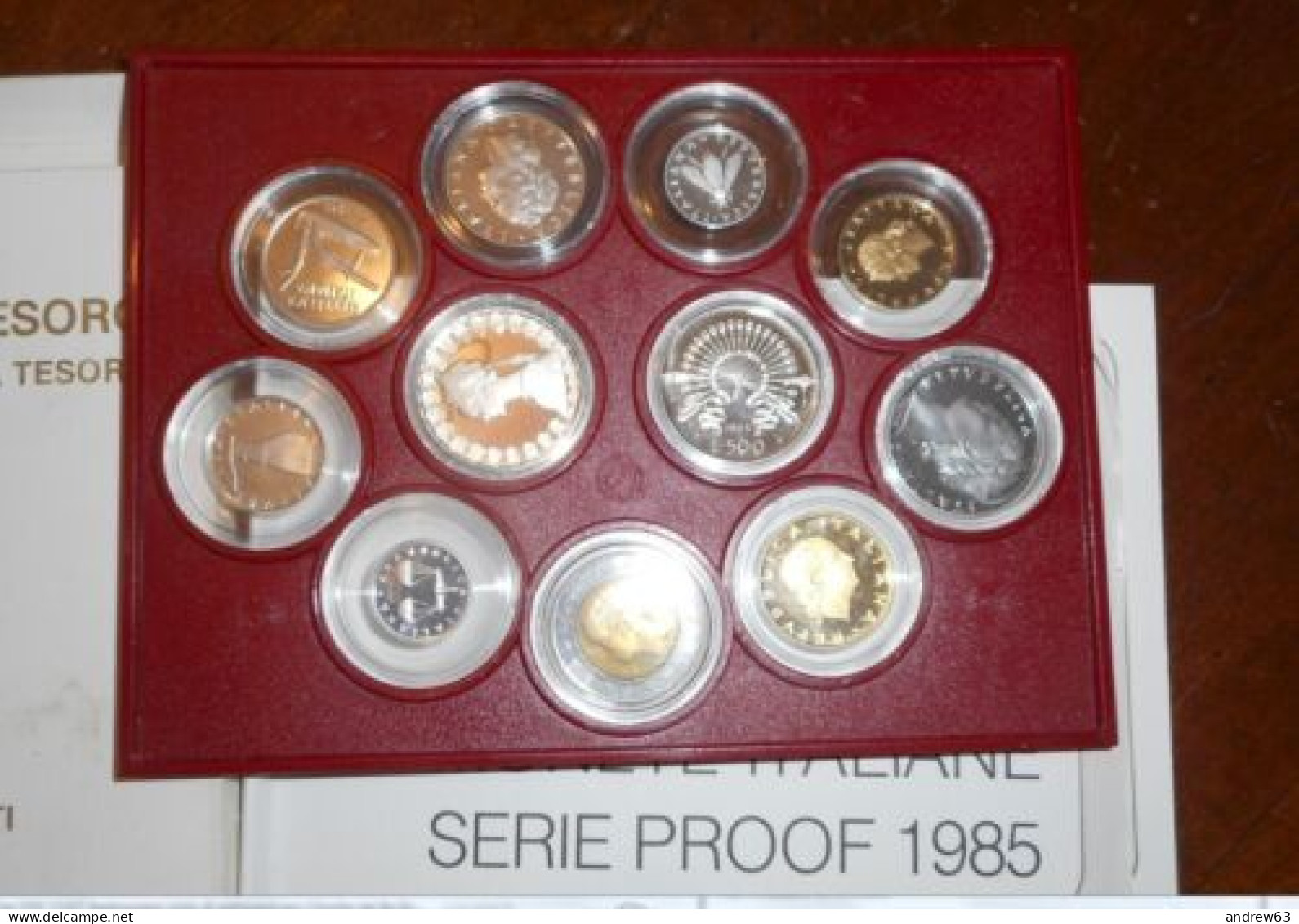 ITALIA - 1985 - Divisionale Proof - Confezione Originale Integra - Mint Sets & Proof Sets