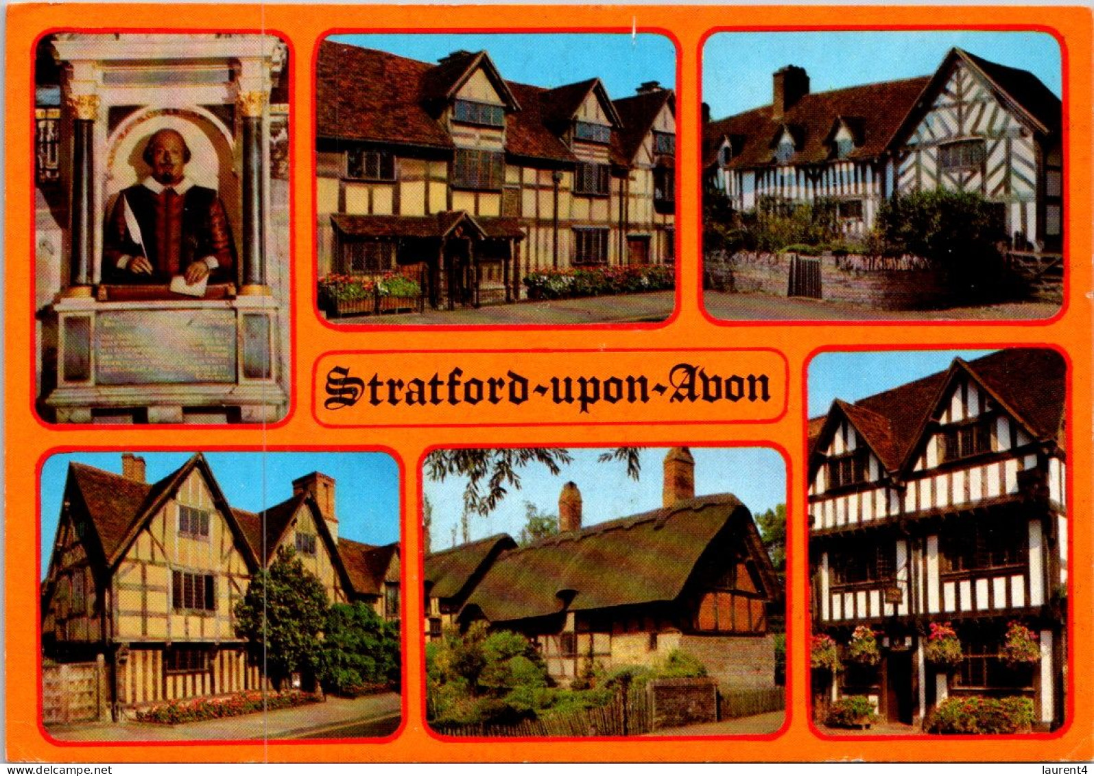 (1 Q 23) UK Posted Within Australia1990 - City Of Stratford Upon Avon (unusual Travelled Without Posrtmark !) - Stratford Upon Avon