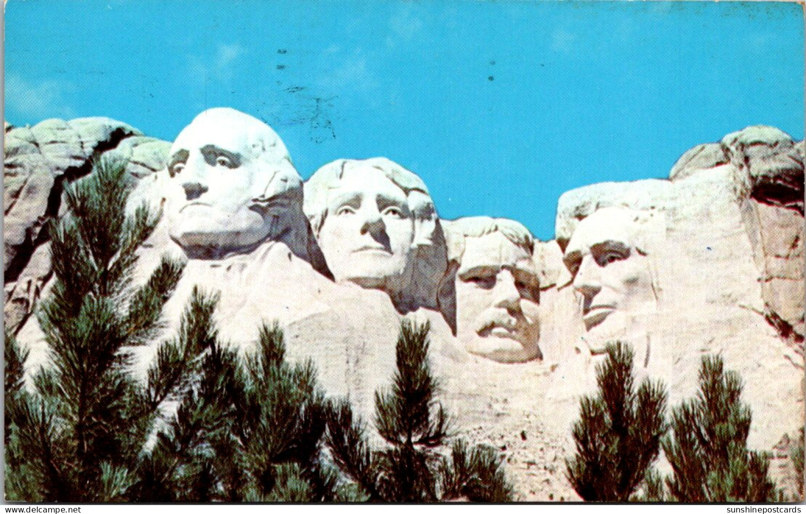 South Dakota Black Hills Mount Rushmore 1962 - Sonstige & Ohne Zuordnung