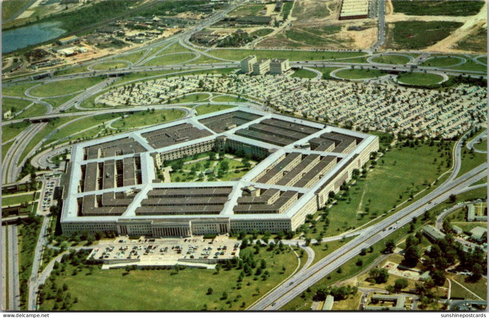 Virginia Arlington The Pentagon Aerial View - Arlington