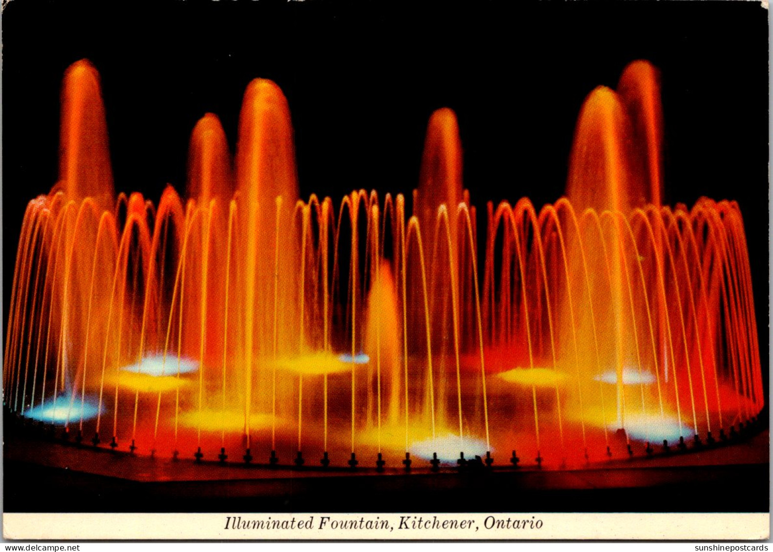 Canada Ontario Kitchener Illuminated Fountain - Kitchener