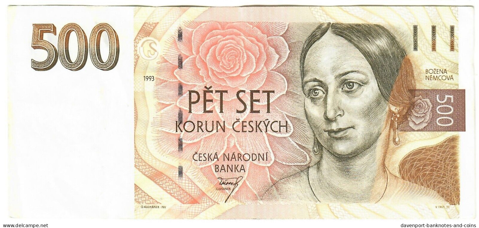 Czech Republic (Czechia) 500 Korun 1993 VF/EF [1] - Tsjechië