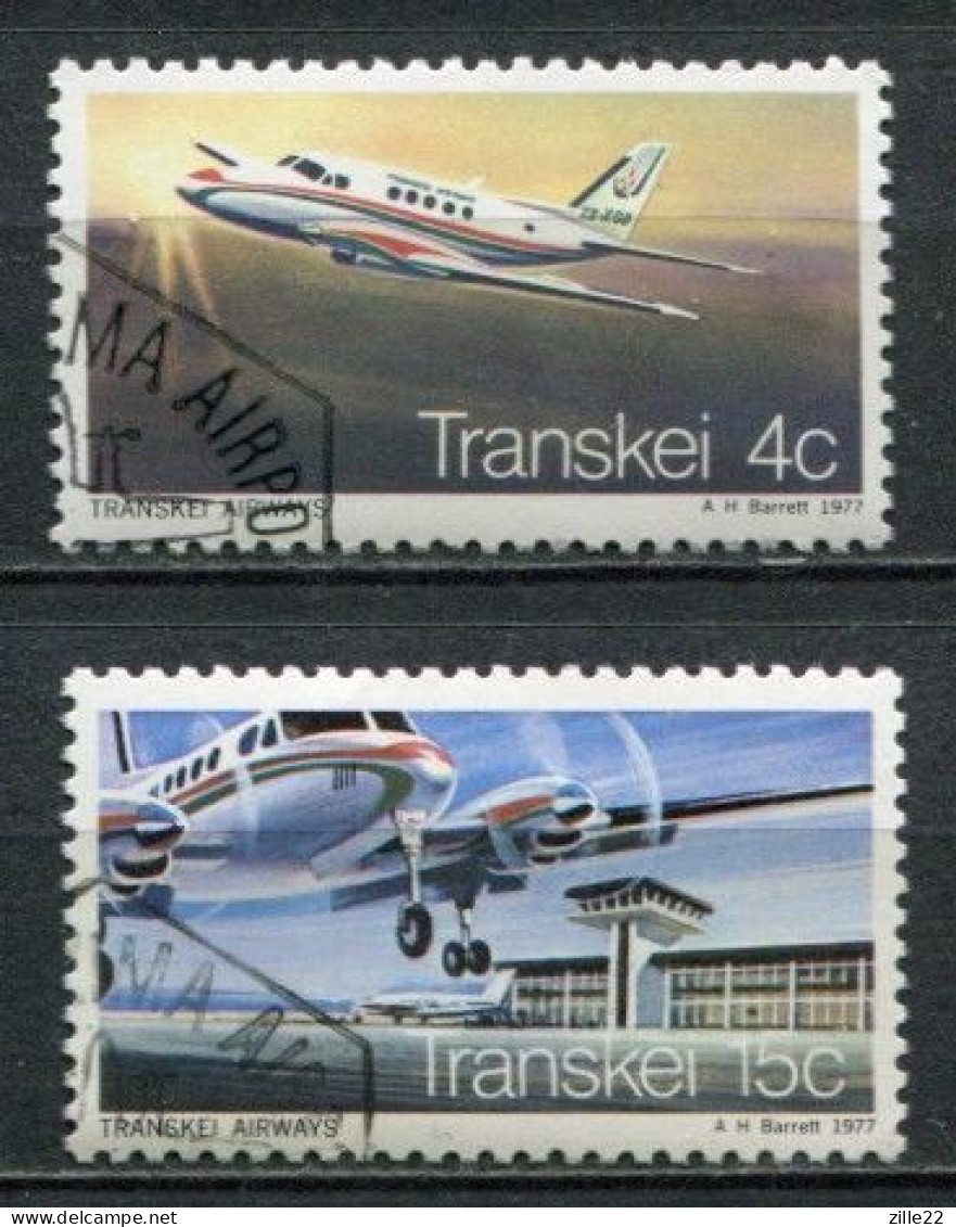 Transkei Mi# 22-3 FDC-gestempelt/CTO - Airplanes - Ciskei