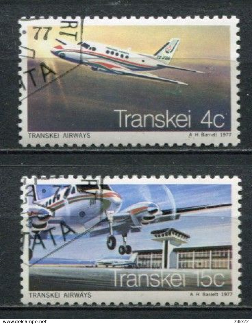 Transkei Mi# 22-3 FDC-gestempelt/CTO - Airplanes - Ciskei