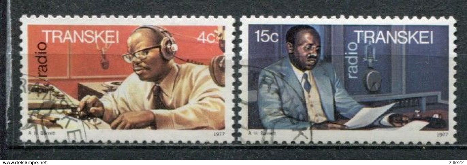 Transkei Mi# 28-9 FDC-gestempelt/CTO - Radio - Ciskei