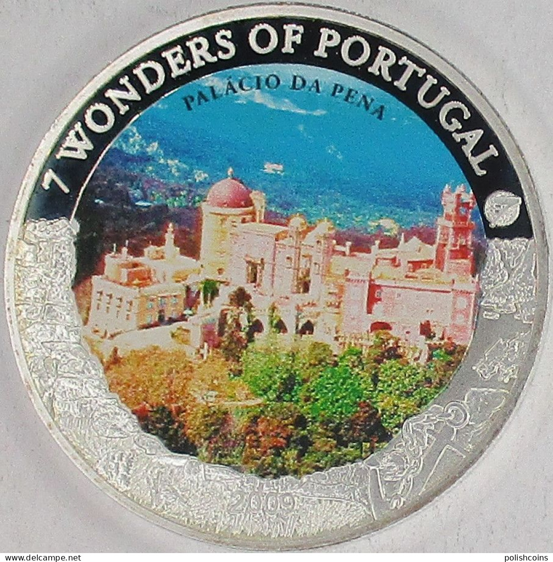 COOK ISLANDS 2009 7 Wonders Of Portugal $1 Palacio Da Pena UNC - Cookeilanden