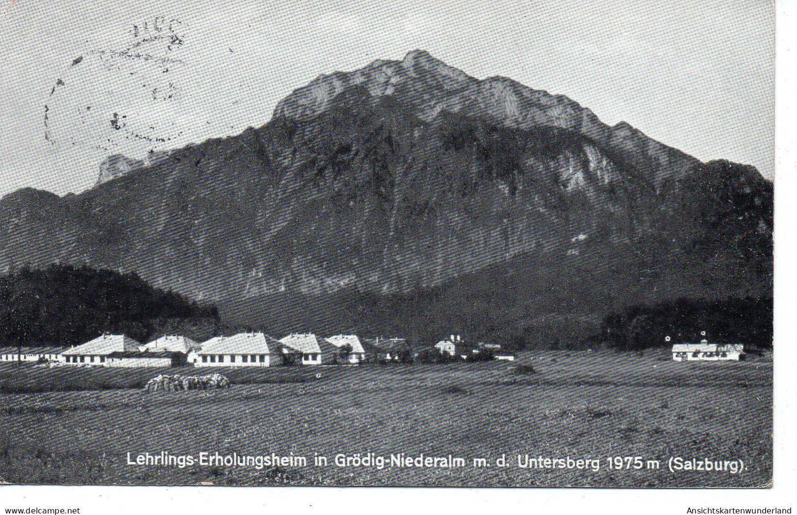 Lehrlings-Erholungsheim In Grödig-Niederalm M. D. Untersberg 1931  (12699) - Grödig