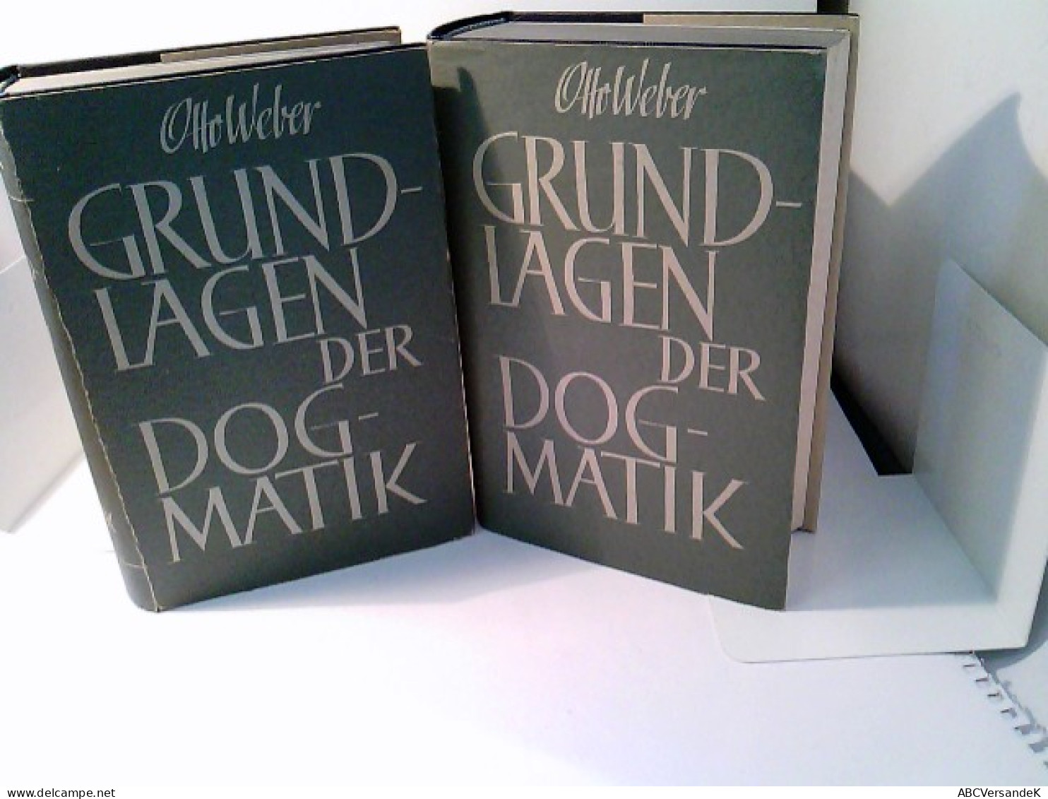 Konvolut: 2 Bände (von2) Grundlagen Der Dogmatik. - Schulbücher