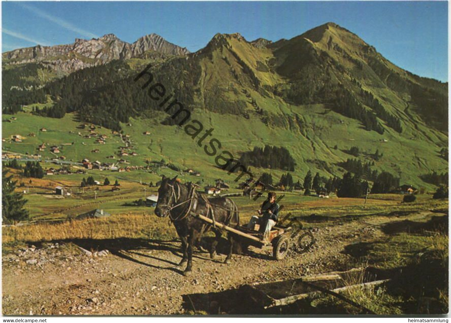 Col De Mosses - Tornettaz - Pic Chaussy - AK Grossformat - Edition Deriaz Baulmes - Baulmes