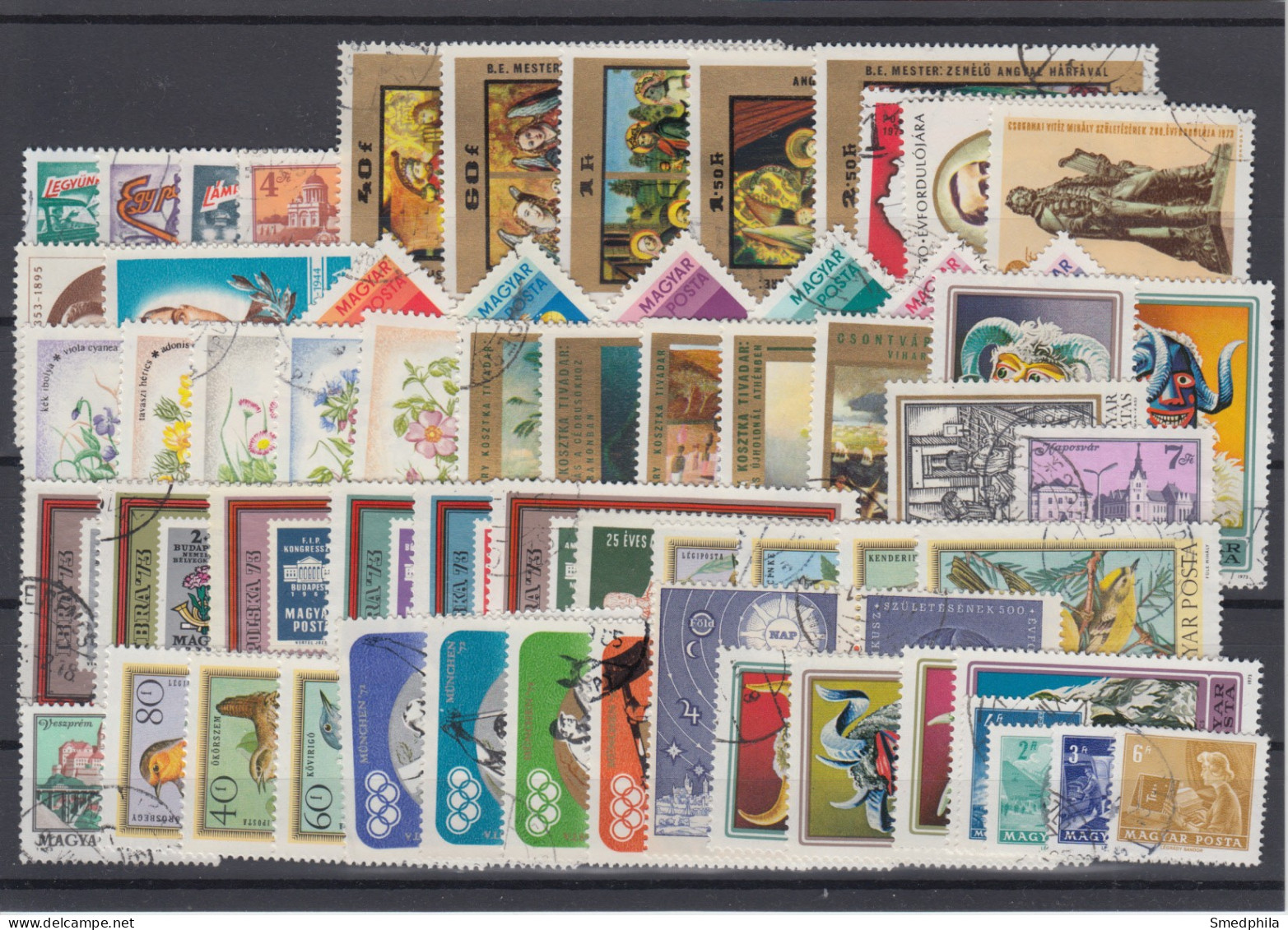 Hungary - Lot 1970s Used - Collections