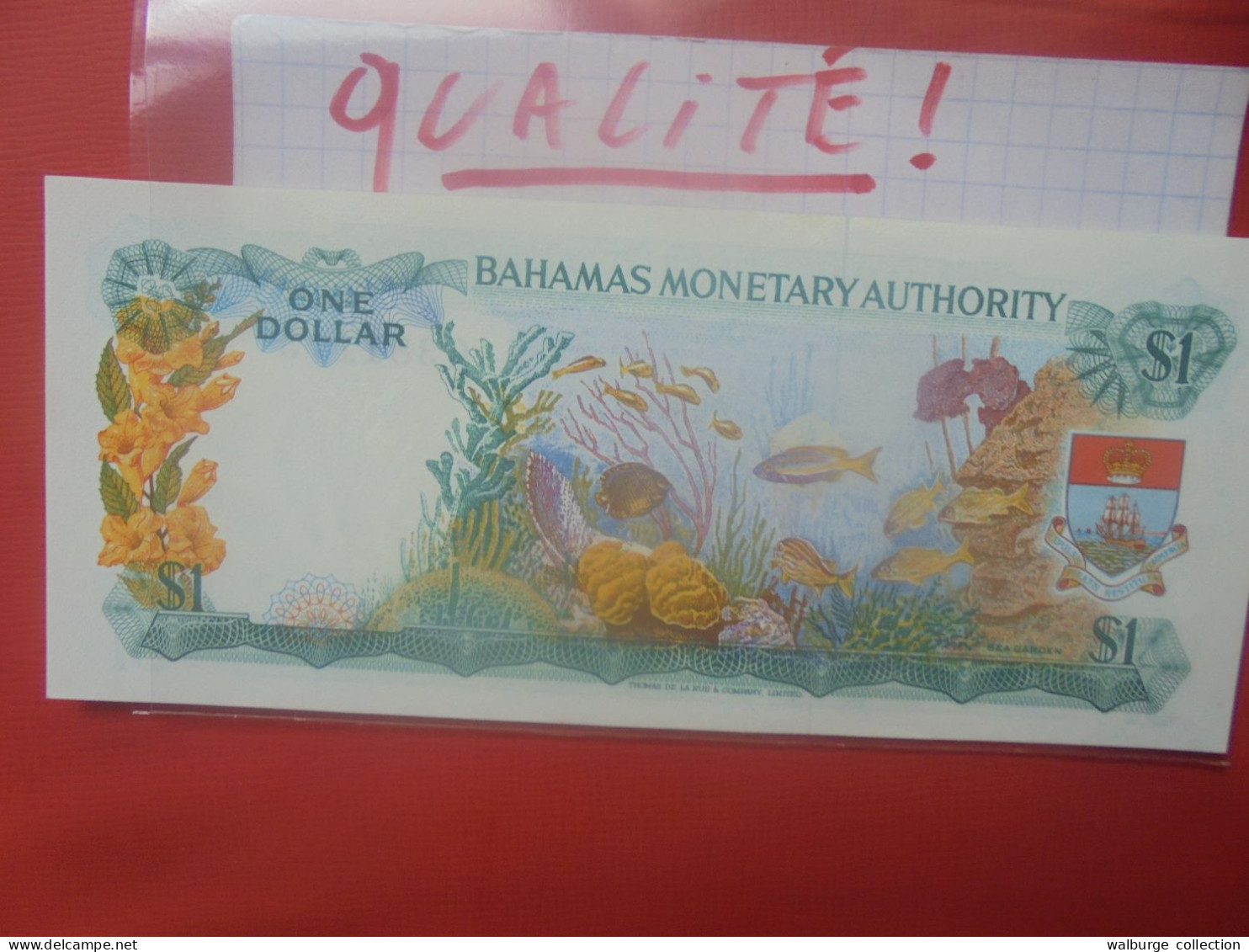 BAHAMAS 1$ 1968 Circuler Belle Qualité (B.29) - Bahamas