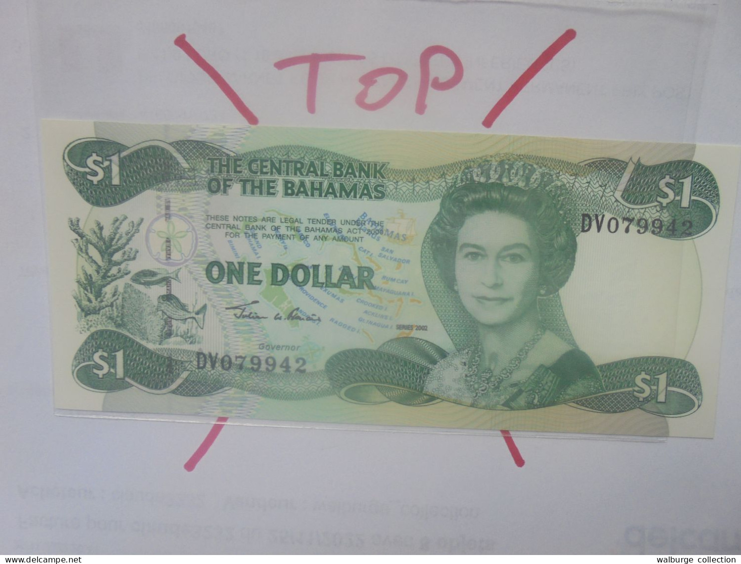 BAHAMAS 1$ 2000 Neuf/UNC (B.29) - Bahamas