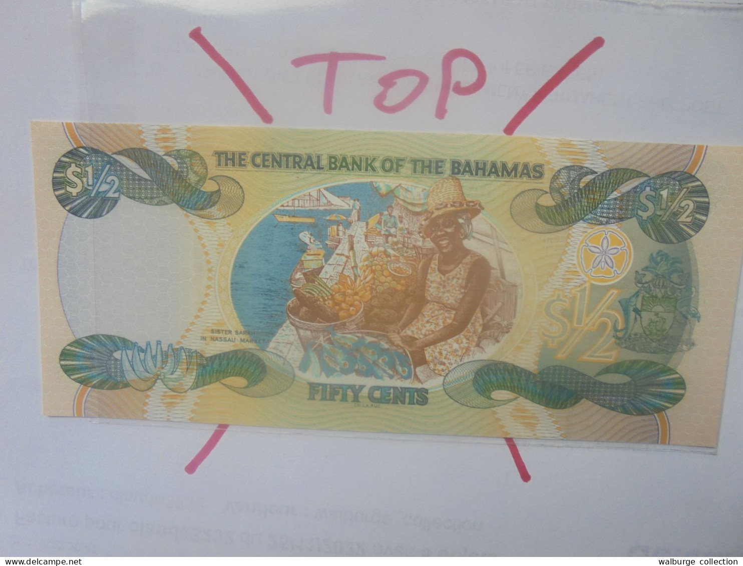 BAHAMAS 1/2$ 2000 Neuf/UNC (B.29) - Bahama's