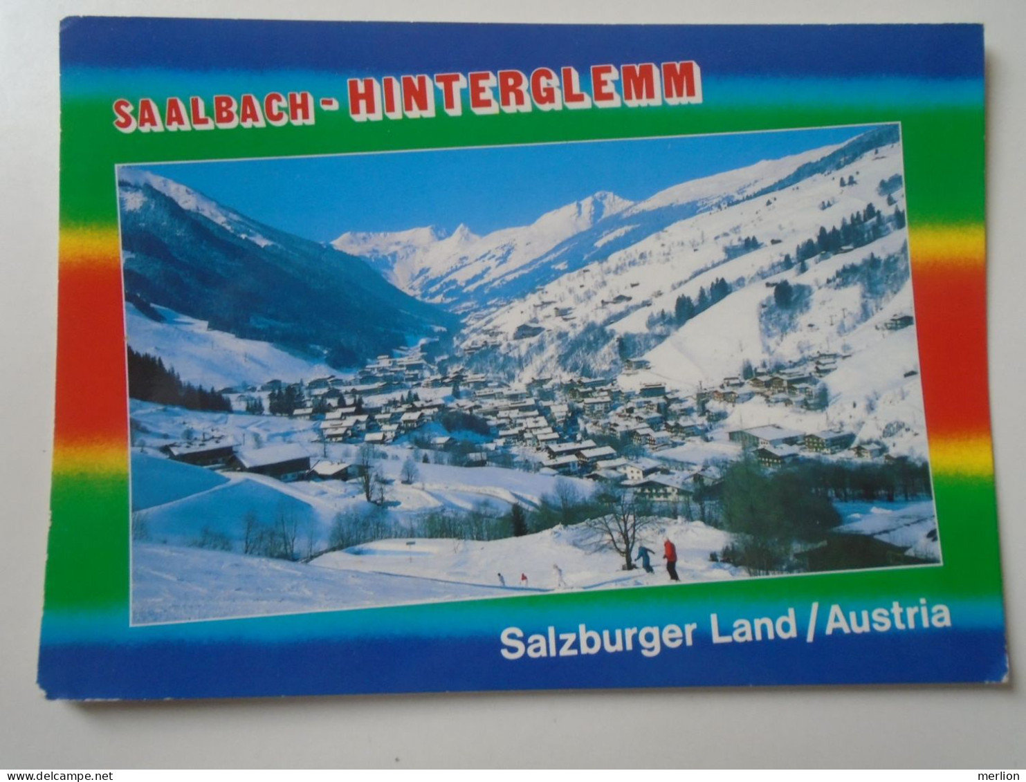 D194589   Österreich  -AK - SAALBACH - Hinterglemm -Salzburger Land - Saalbach