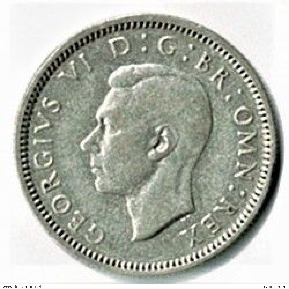 GRANDE BRETAGNE / SIX PENCE / GEORGES VI / 1938 / ETAT TTB + / ARGENT - Sonstige & Ohne Zuordnung