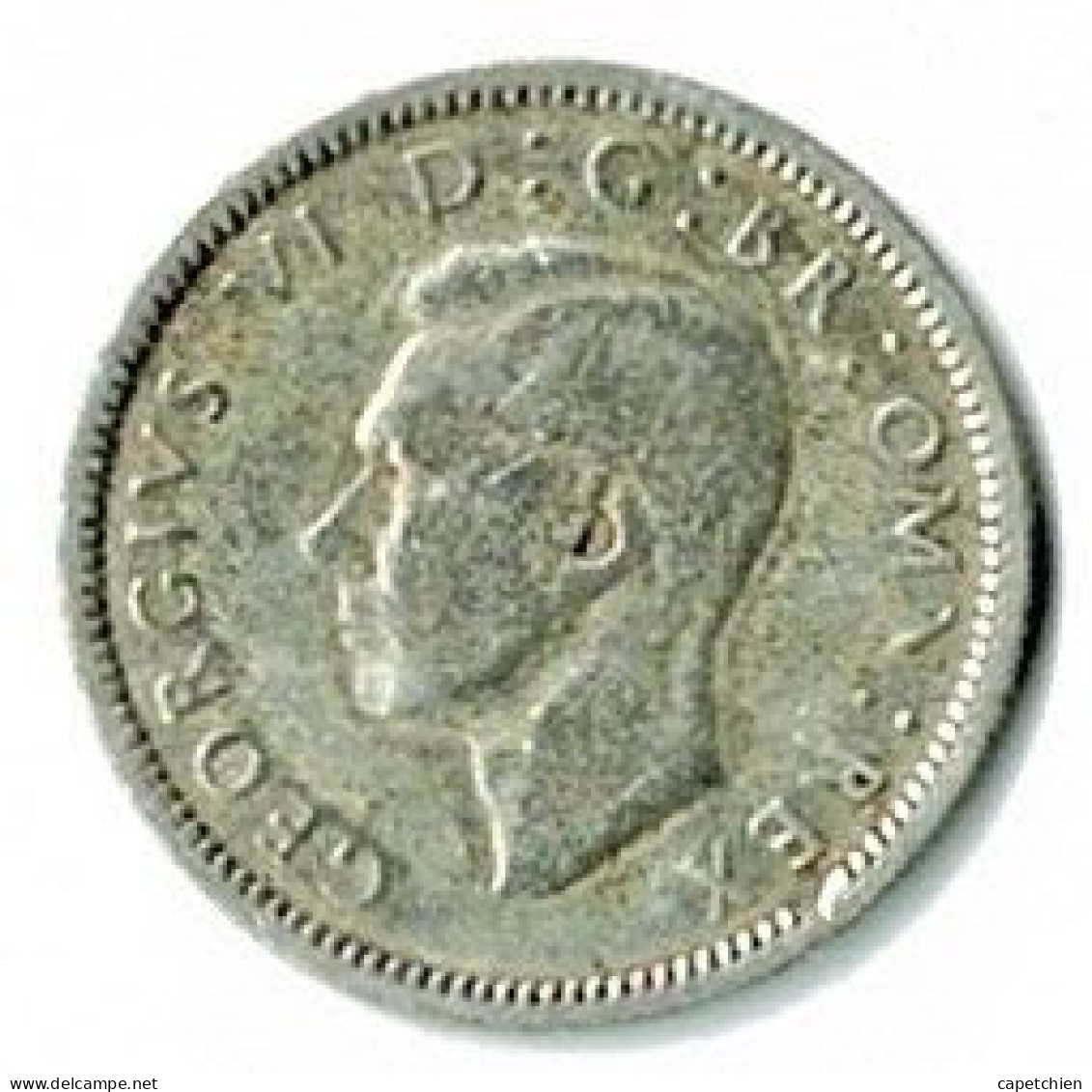 GRANDE BRETAGNE / SIX PENCE / GEORGES VI / 1940 / ETAT TTB + / ARGENT - Otros & Sin Clasificación