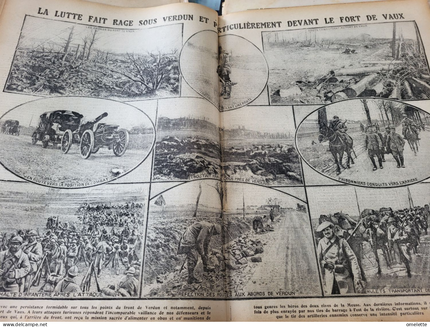 EXCELSIOR 6-16/ TOPOGRAPHIE DETHOMAS/CHIENS/FORT VAUX/MARSEILLE ANNAMITES/FERNAND DUBIEF /RABIER/MAILLY ALLIES RUSSES - Informations Générales