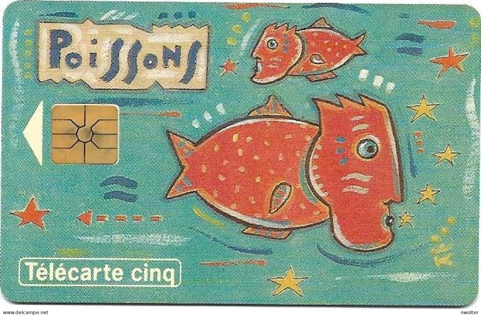 @+ 5U - Zodiac Poissons - Gem1A (6 000 Ex) - Ref : Gn51 - 5 Eenheden