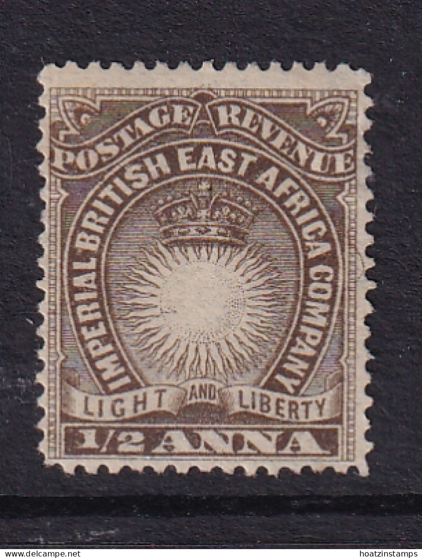 British East Africa: 1890/95   Light & Liberty   SG4    ½a   Dull Brown    MH - Britisch-Ostafrika