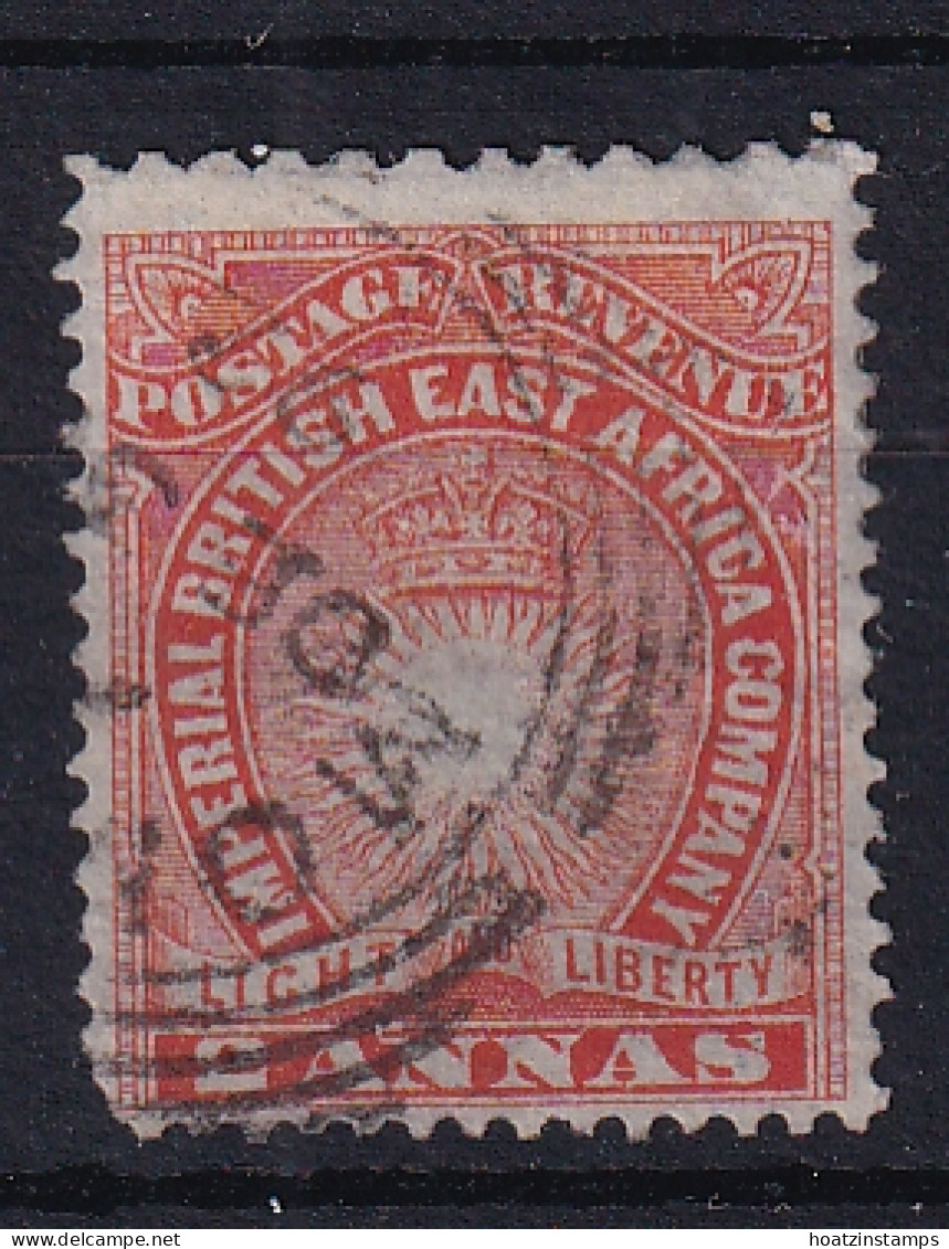 British East Africa: 1890/95   Light & Liberty   SG6    2a     Used - Afrique Orientale Britannique