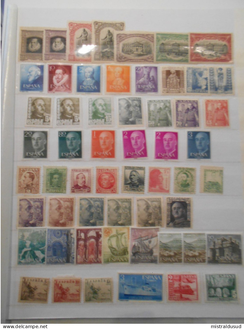 Espagne Collection , 55 Timbres Neufs - Collections