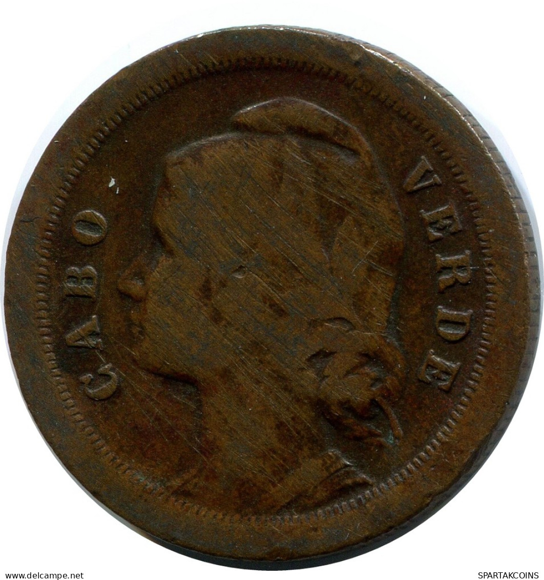 20 CENTAVOS 1930 CABO VERDE Moneda #AP856.E - Other - Africa