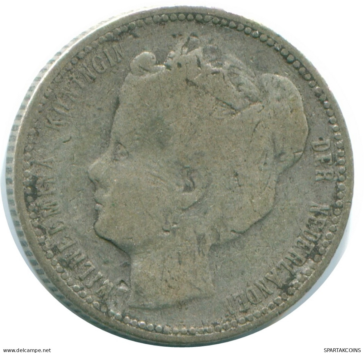 1/4 GULDEN 1900 CURACAO NEERLANDÉS NETHERLANDS PLATA Colonial #NL10476.4.E - Curaçao