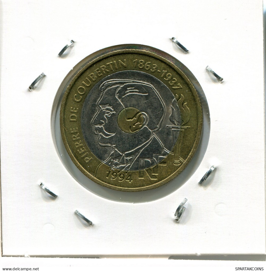 20 FRANCS 1994 FRANCIA FRANCE Trimetallic Moneda #AN471.E - 20 Francs