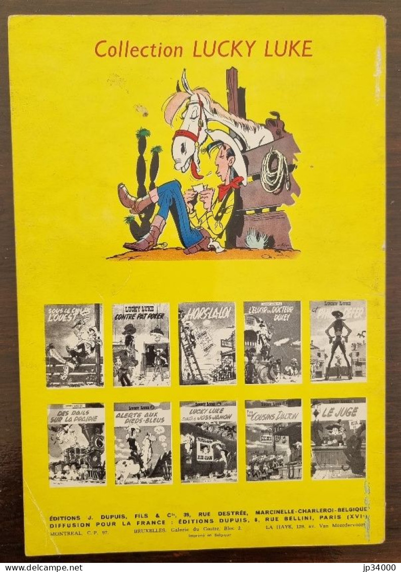 Lucky Luke N°14:  Ruée Sur L'oklahoma. Edition Originale 1960. Bel état - Lucky Luke