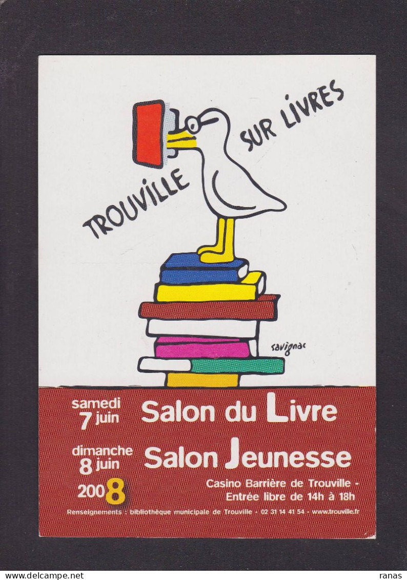 CPSM SAVIGNAC Affichiste Publicié Voir Dos Trouville - Savignac