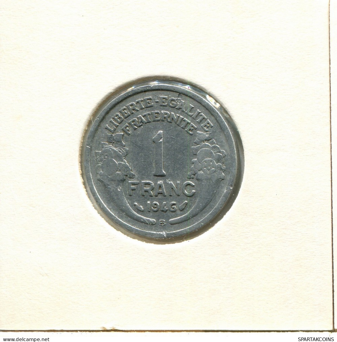 1 FRANC 1946 FRANCE Coin #BB575 - 1 Franc