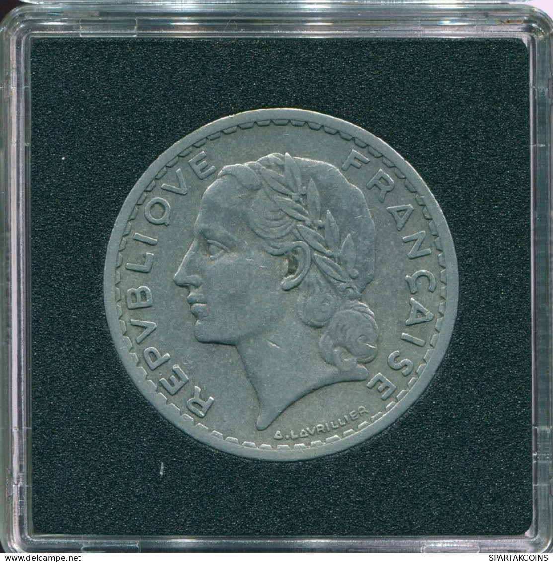 5 FRANCS 1952 FRANCE Coin KEY DATE Low Mintage #FR1014.89 - 5 Francs