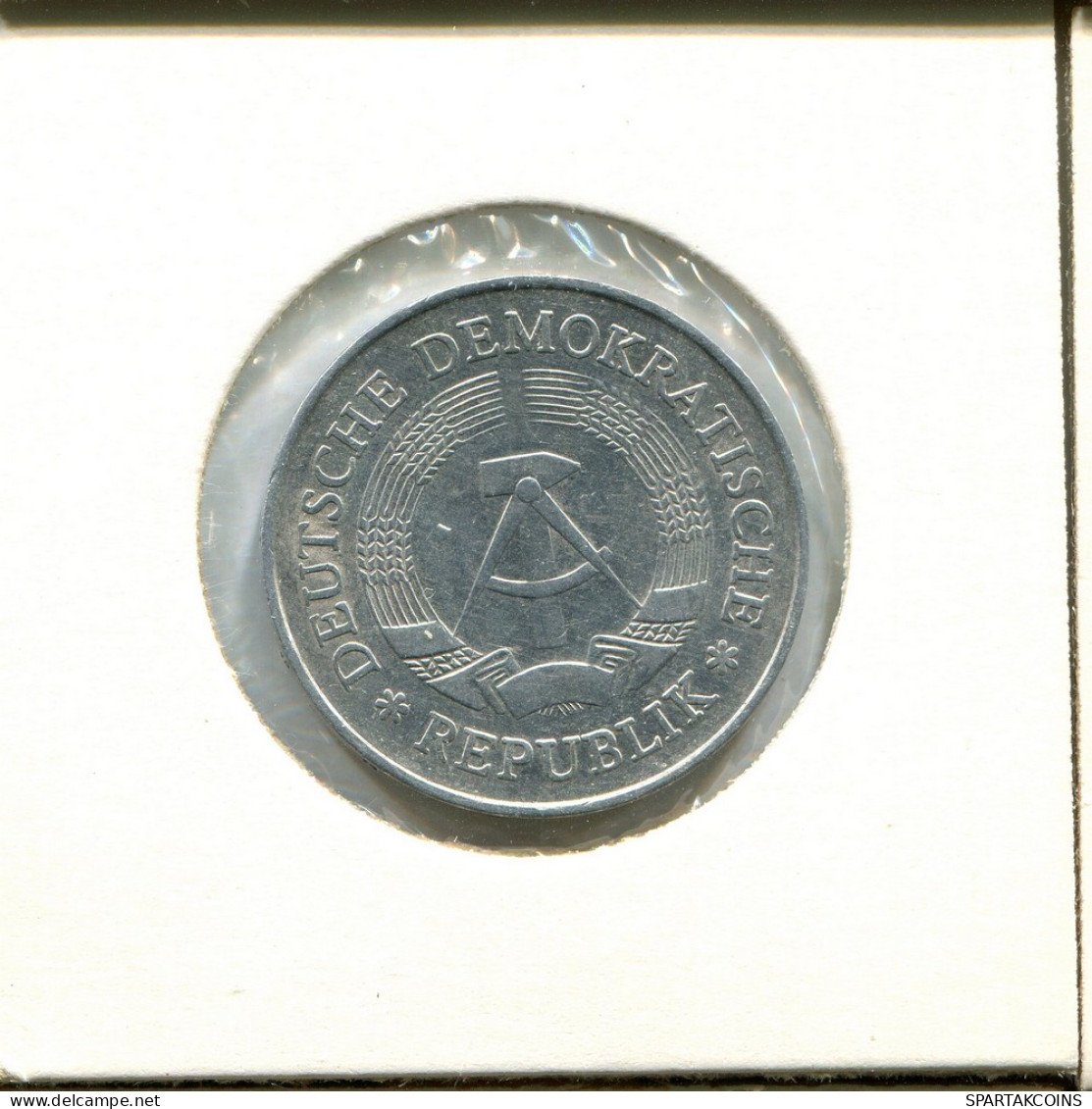 1 MARK 1977 A DDR EAST GERMANY Coin #AU785.U - 1 Mark