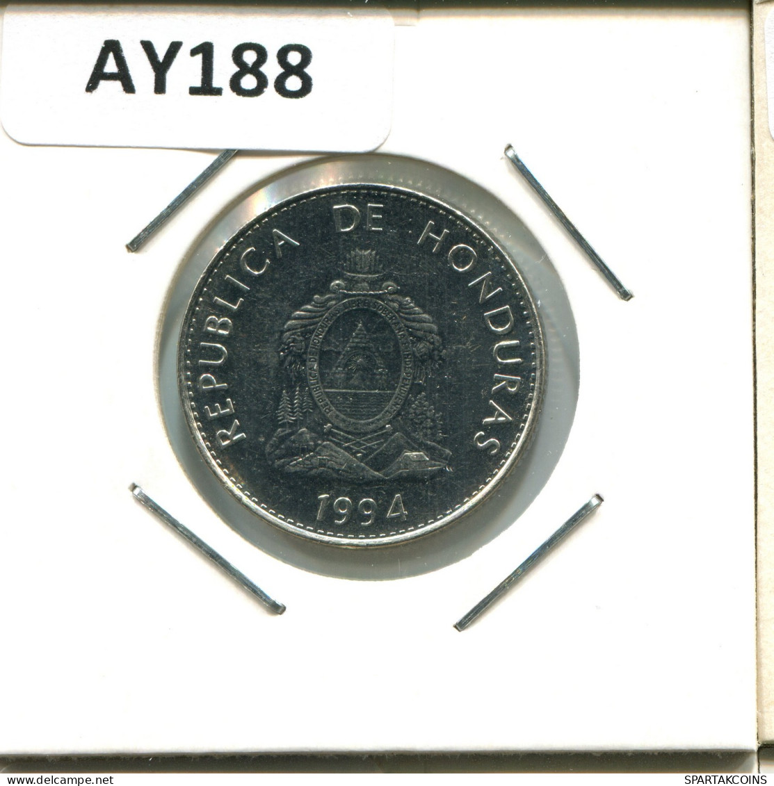 50 CENTAVOS 1994 HONDURAS Coin #AY188.2.U - Honduras