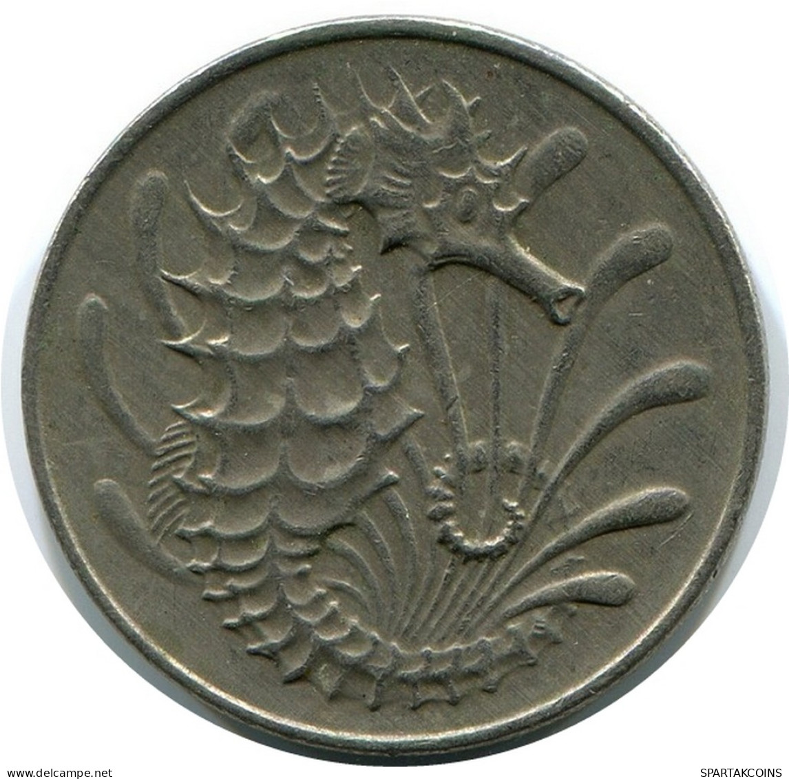 10 CENTS 1971 SINGAPORE Coin #AR171.U - Singapour