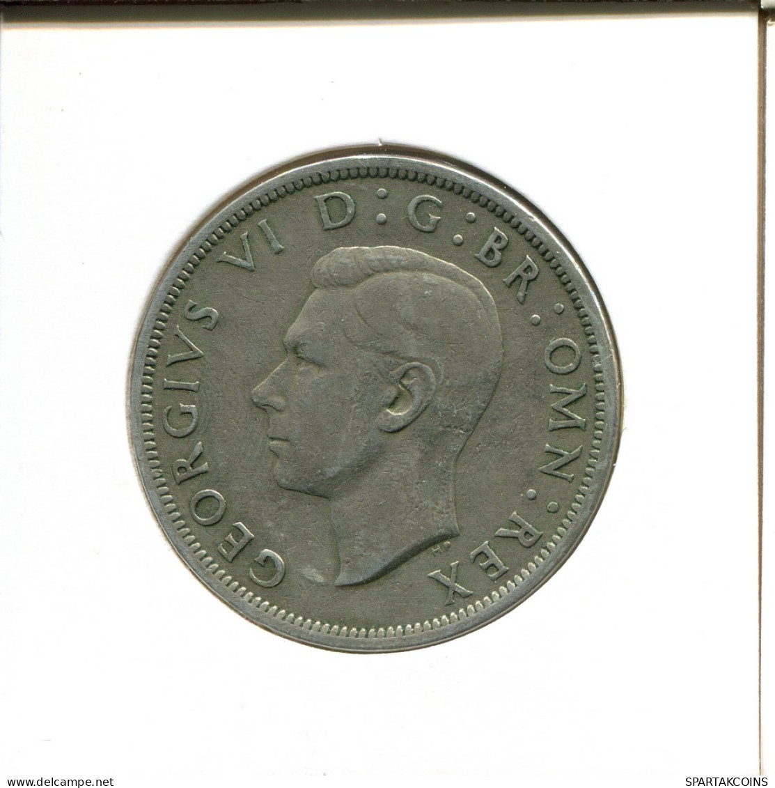 HALF CROWN 1951 UK GREAT BRITAIN Coin #BB140.U - K. 1/2 Crown