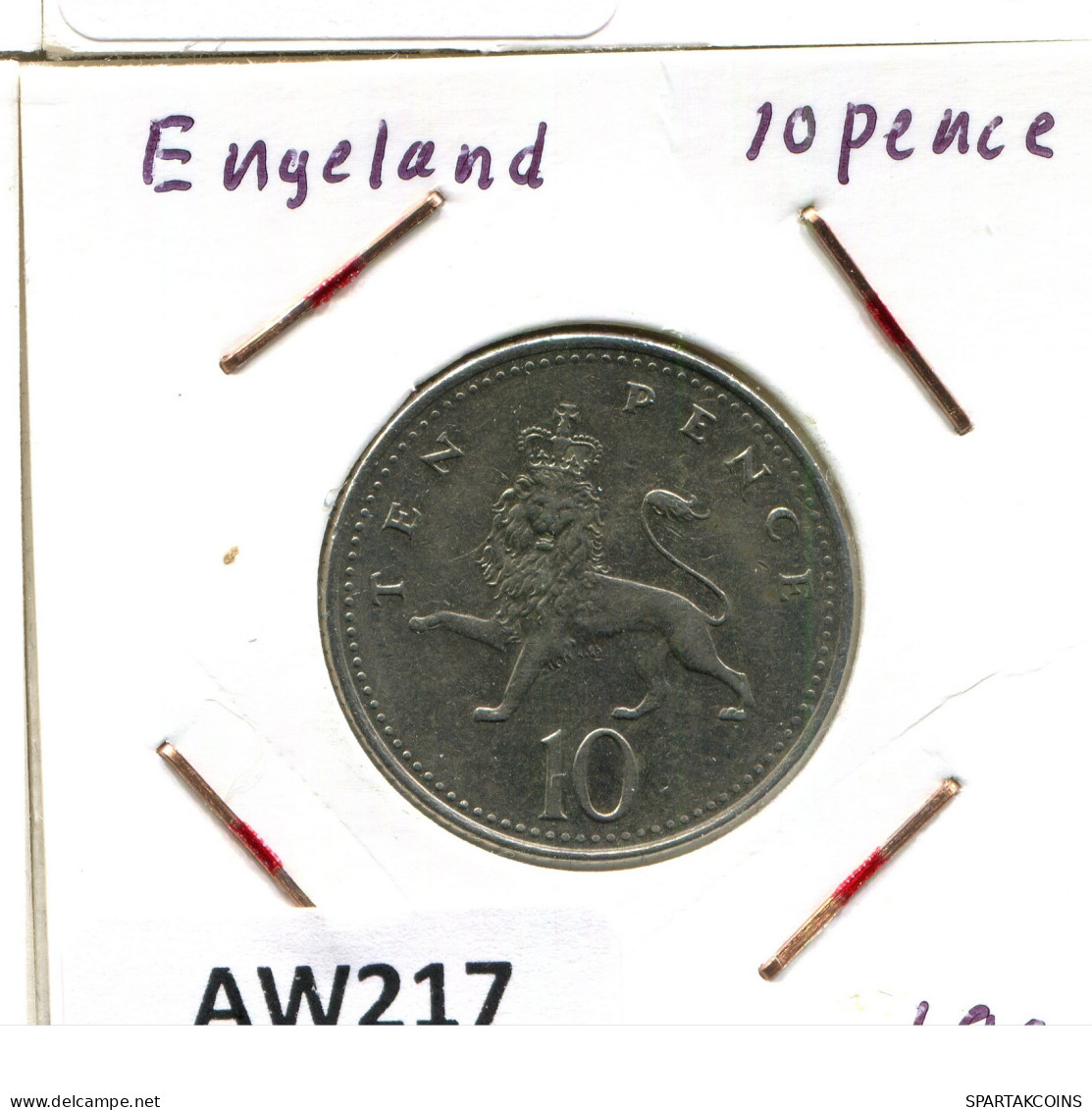 10 PENCE 1997 UK GREAT BRITAIN Coin #AW217.U - 10 Pence & 10 New Pence
