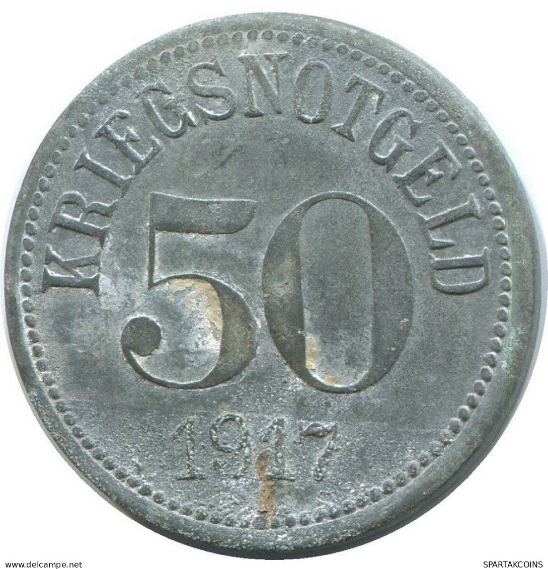 BAVARIA 50 PFENNIG 1917 Fürth In Bayern Notgeld German States #DE10514.6.U - 50 Pfennig