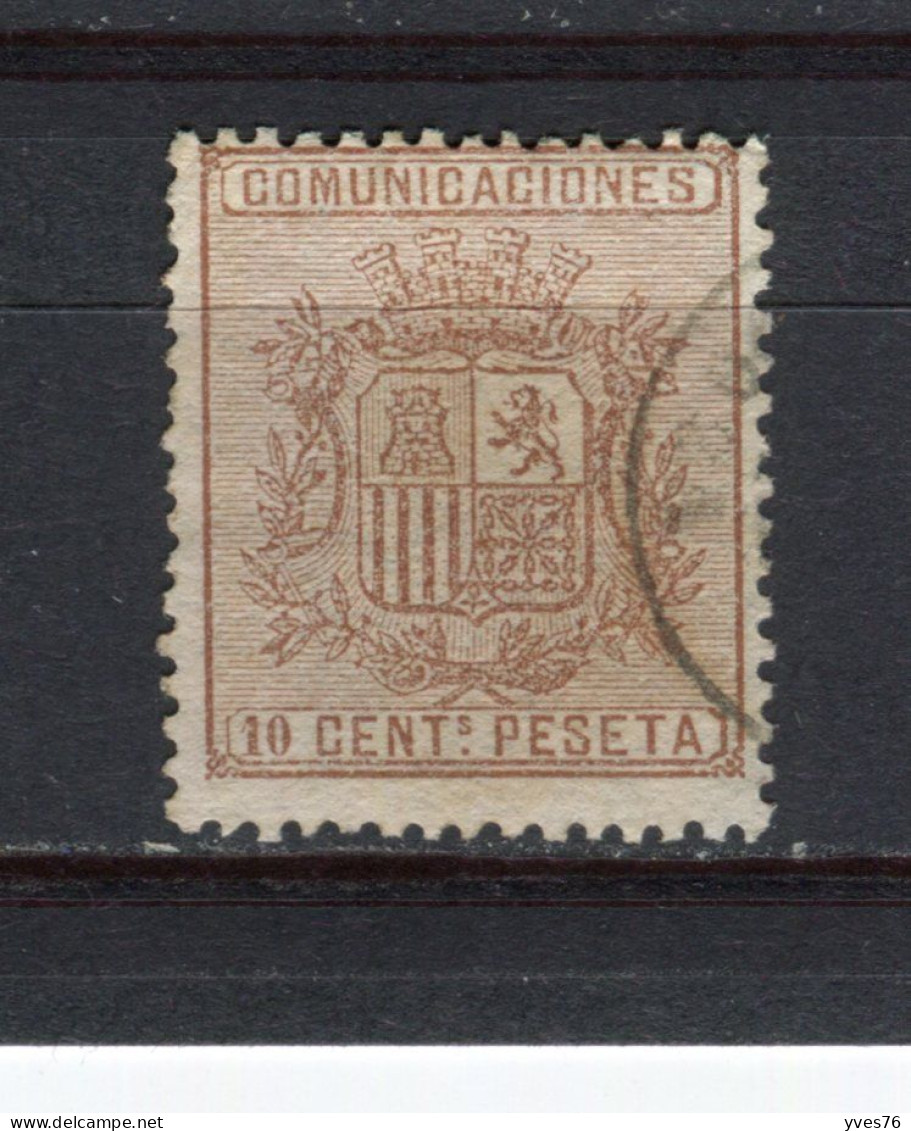 ESPAGNE - Y&T N° 151° - Armoiries - Used Stamps