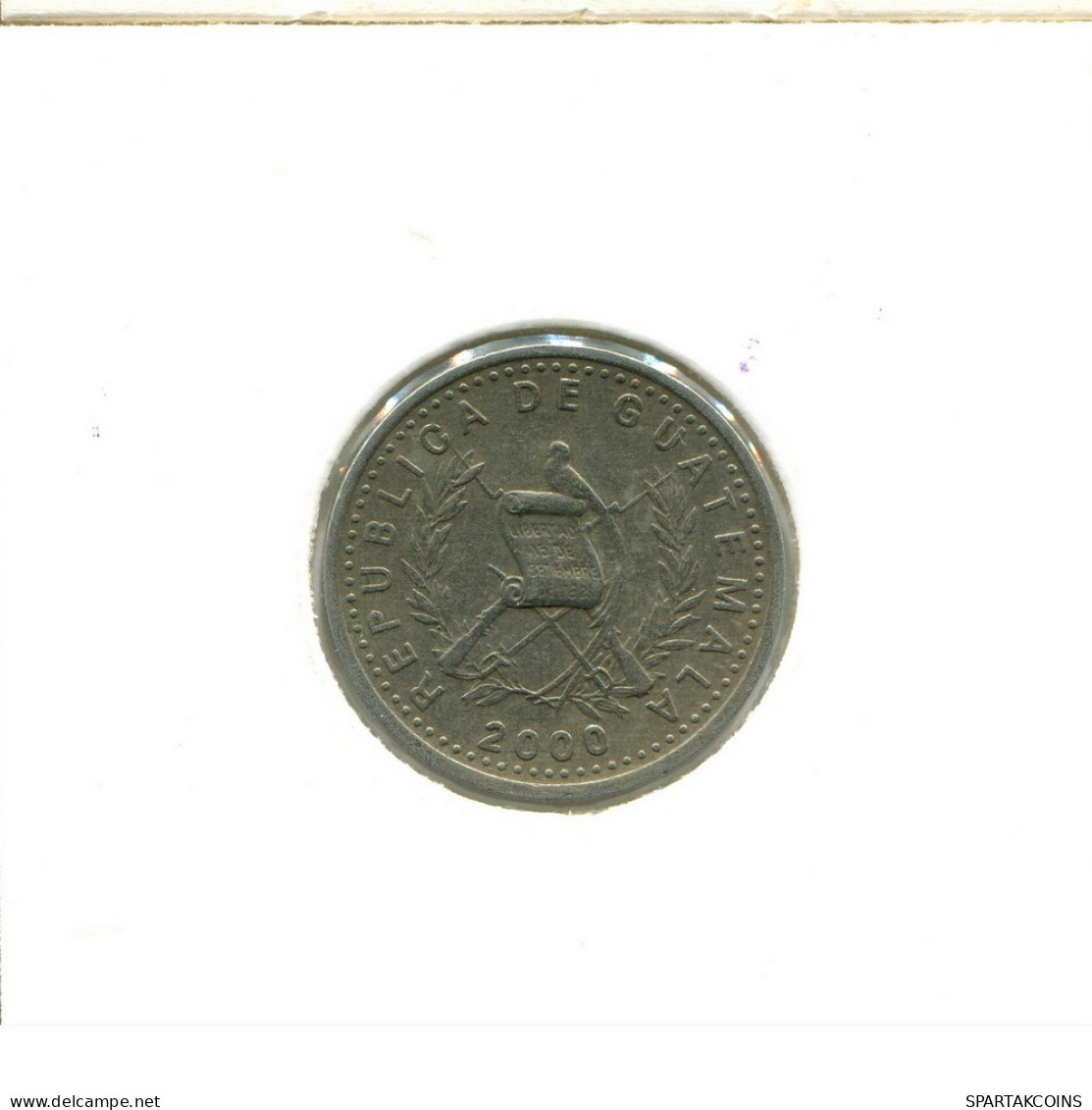 10 CENTAVOS 2000 GUATEMALA Coin #AY408.U - Guatemala