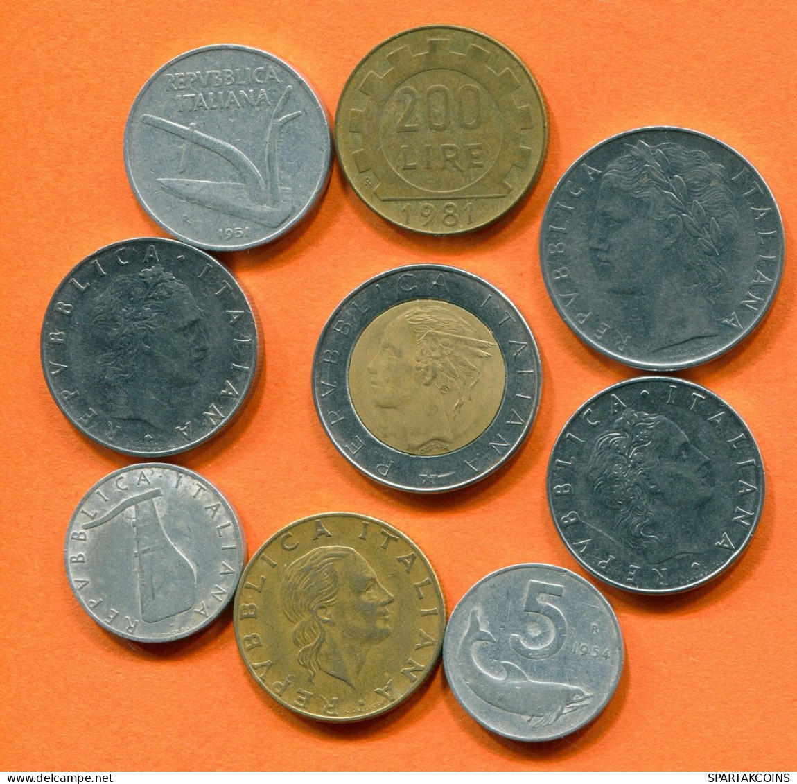 ITALY Coin Collection Mixed Lot #L10434.1.U - Sammlungen