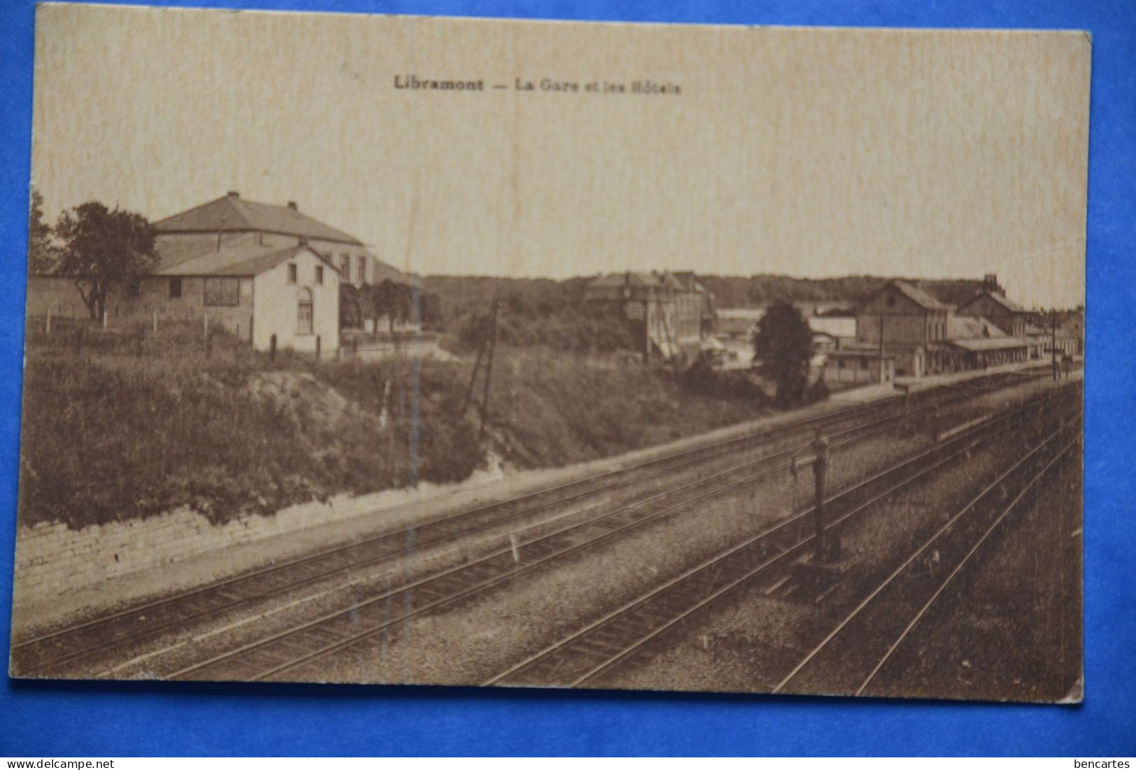 Libramont 1932: La Gare Et Les Hôtels - Libramont-Chevigny
