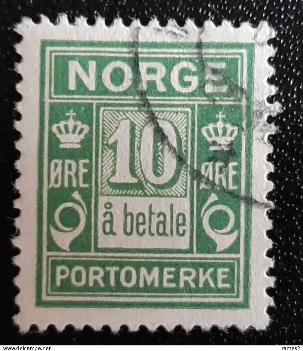 Norvège > Port Dû (Taxe) > Oblitérés N° 8 - Oblitérés