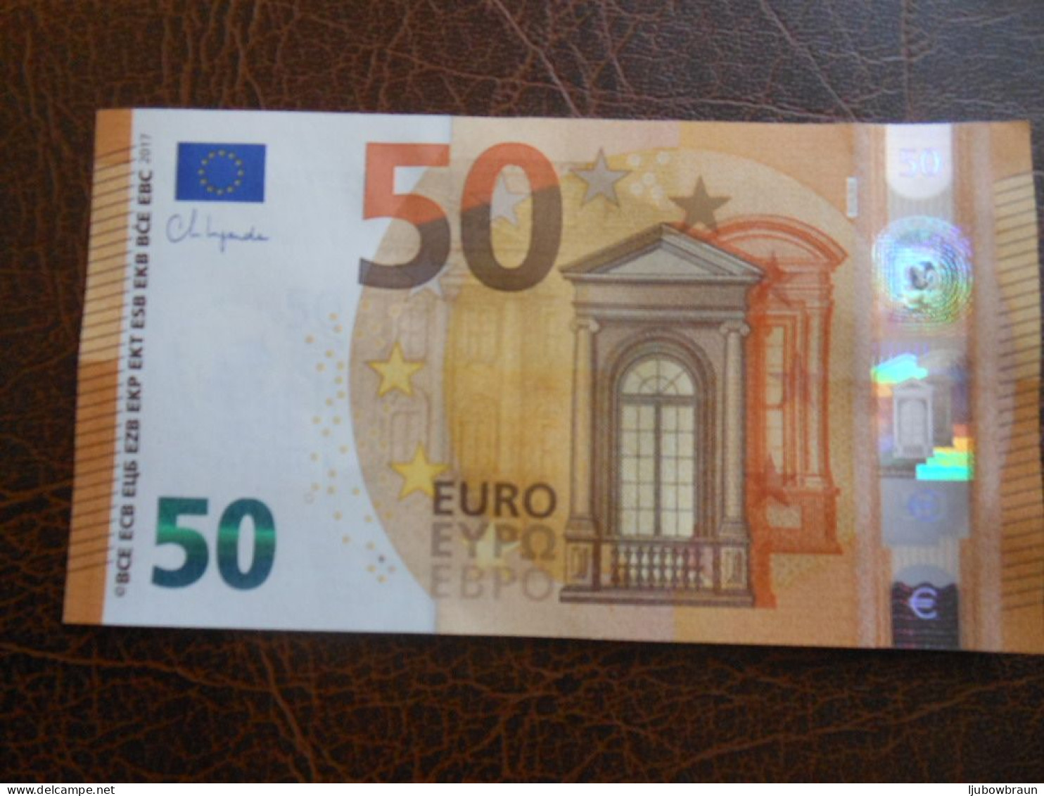 50 Euro-Schein RE  Unc.Lagarde - 50 Euro