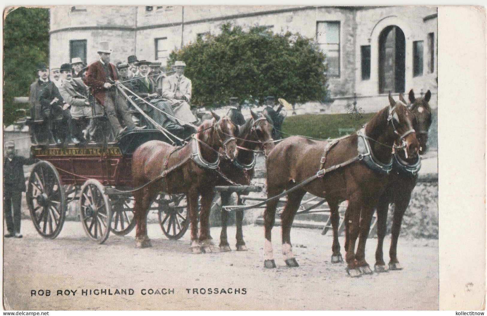 ROB ROY HIGHLAND COACH - TROSSACHS - 1905 - Stirlingshire