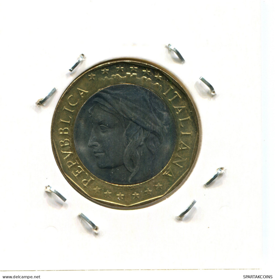 1000 LIRE 1997 ITALIA ITALY Moneda BIMETALLIC #AY201.2.E - 1 000 Liras