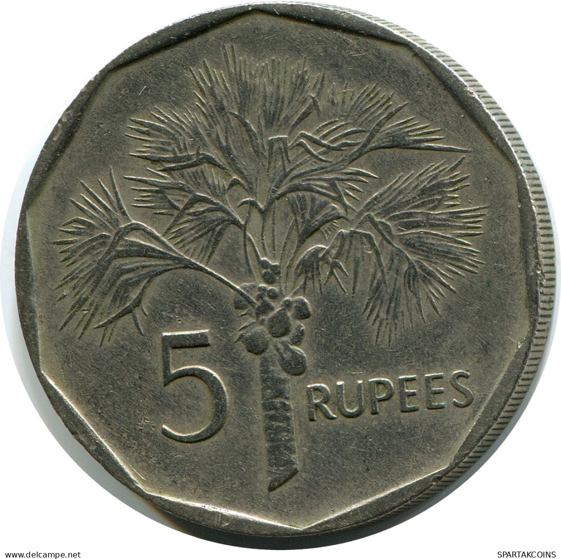 5 RUPEES 1982 SEYCHELLES Moneda #AZ234.E - Seychelles