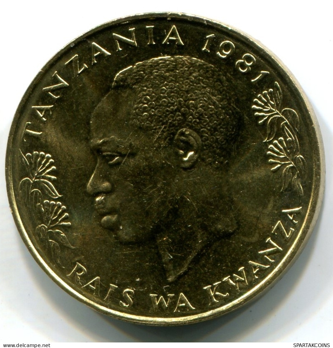 20 SENTI 1981 TANZANIA UNC Ostrich Moneda #W11256.E - Tansania