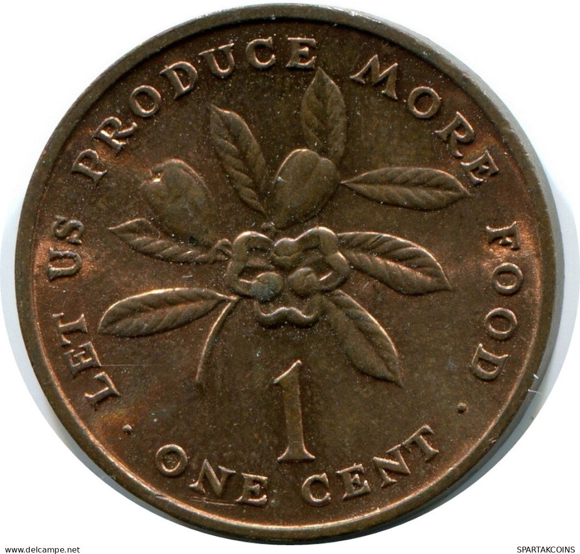 1 CENT 1973 JAMAÏQUE JAMAICA Pièce #AX924.F - Jamaica